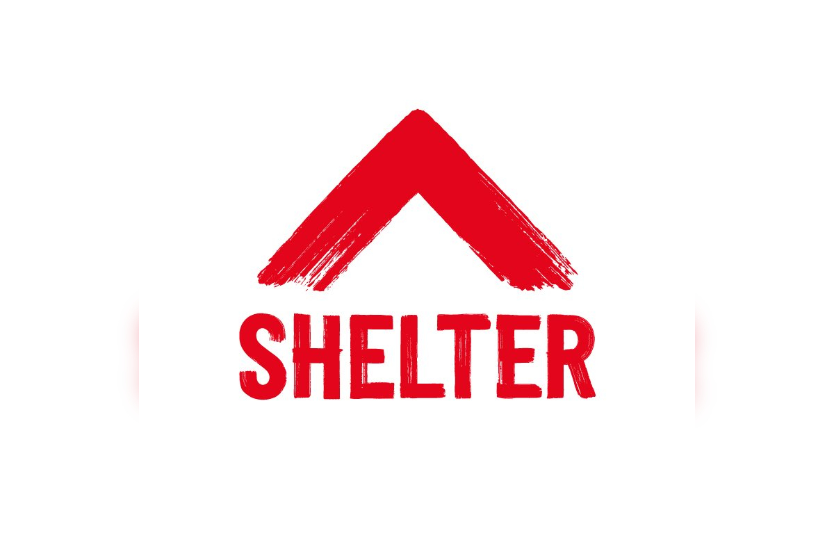 The logo of Shelter Charity Shop