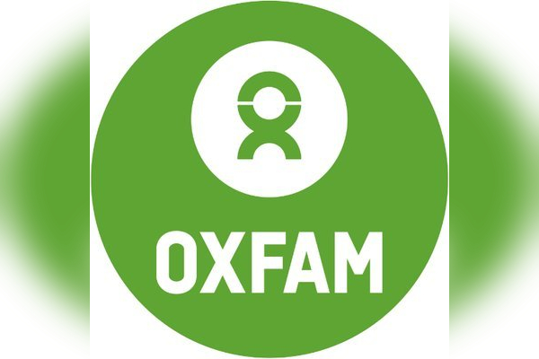 The logo of Oxfam Shop